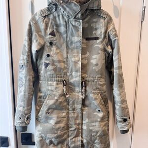 Taking any reasonable offer! Triple Five Soul Camo Parka | Y2K Gorpcore XS